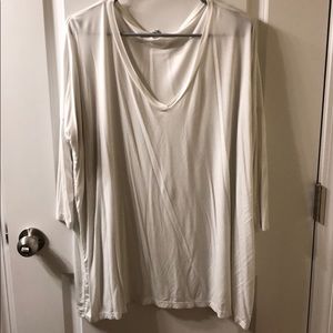 White Piko Top